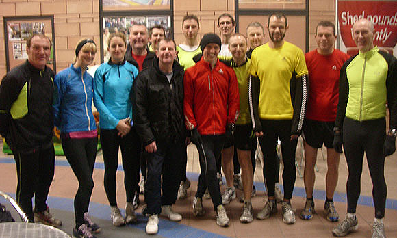 Tyne Bridge Harriers - 1st Training Session - 18th January 2011