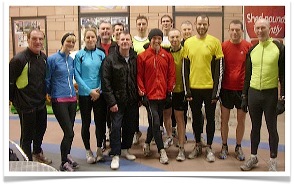 TBH 18/01/11 L-R: Rob Kirtley, Kerry Reed, Catherine Willis, Steve Allerdyce, Steve Hargreaves, Dave Anderson, Chris Mitsides, David Daniels, Kenny Mac, Sean Kelly, Gareth Huxley, Louis Goffe, Derek Reed, Dave Moir.