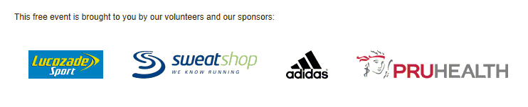 parkrun sponsors