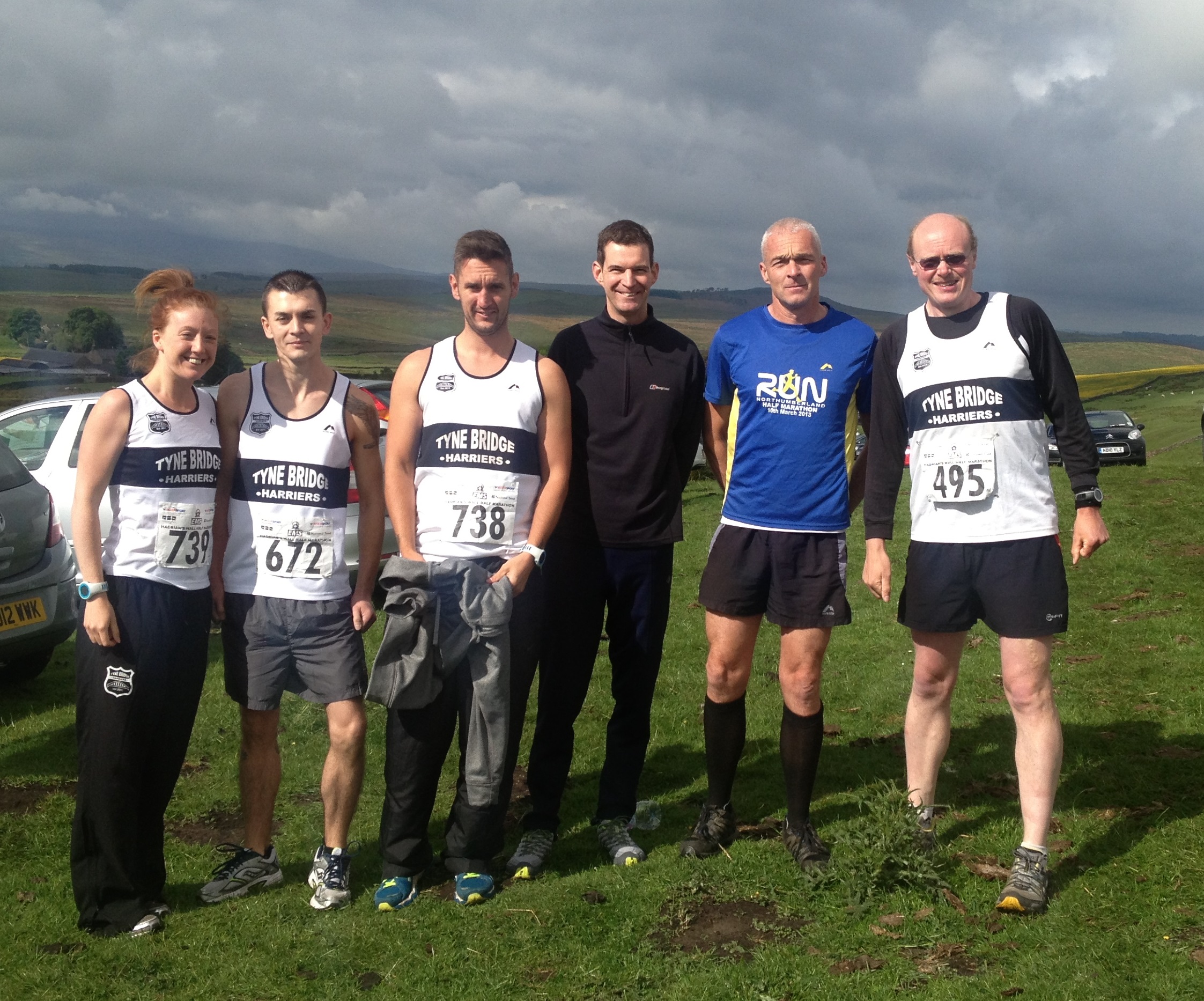 (L-R) Emma, Bryan, Ryan, Stuart, Dave & Keith