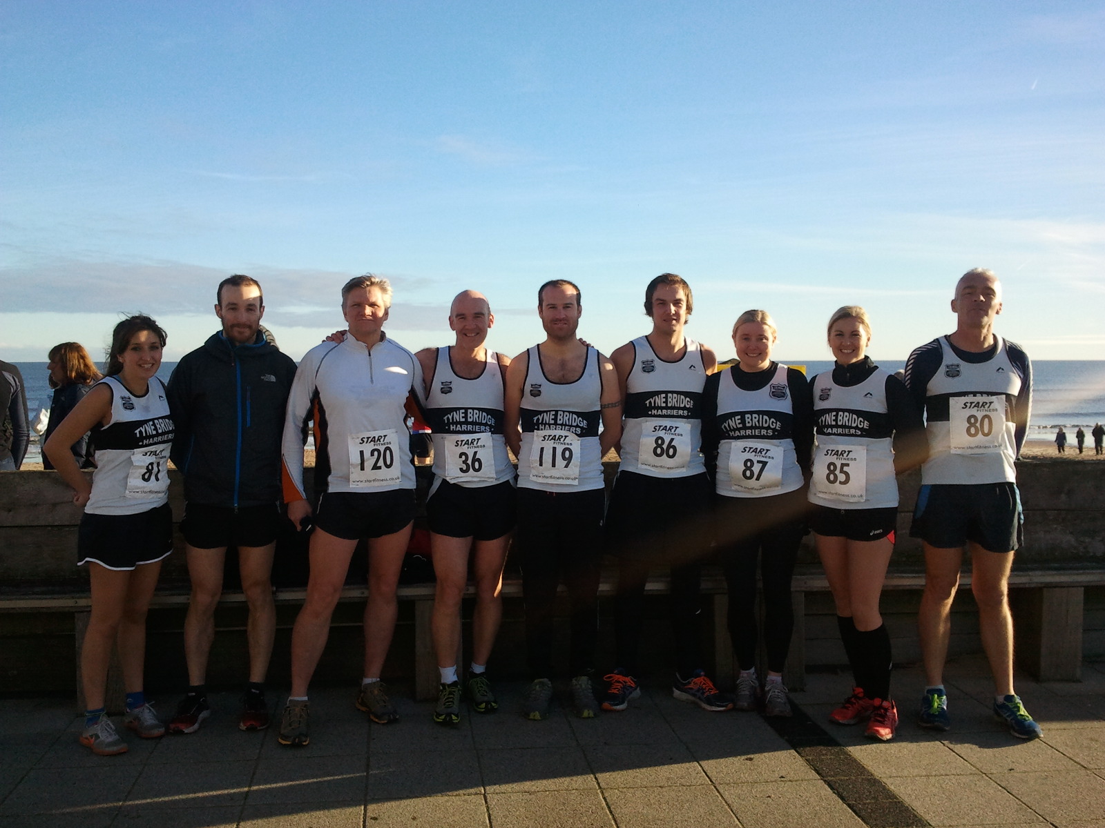 (l-r)Sophie, Shaun, Steffen, Dan, John, Stephen, Alison, Nicola and David.