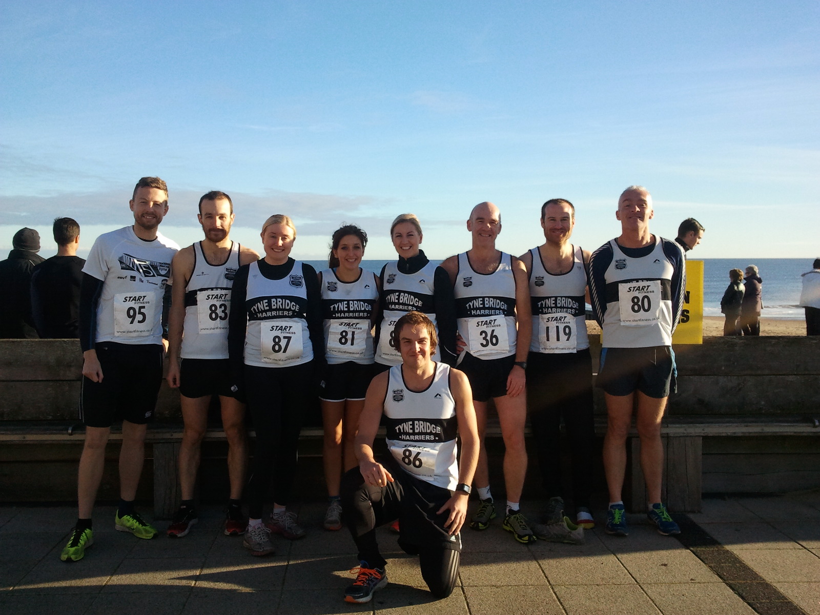 (backrow l-r)Nick, Shaun, Alison, Sophie, Nicola, Dan, John & Dave. (front) Stephen