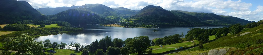 The majestic view of Ullswater