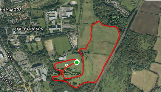 Under 17/20 women's course (1.7 mile)