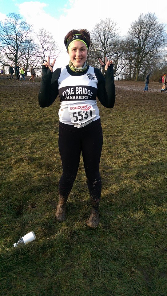 Louise at the 2015 National Cross Country Championships