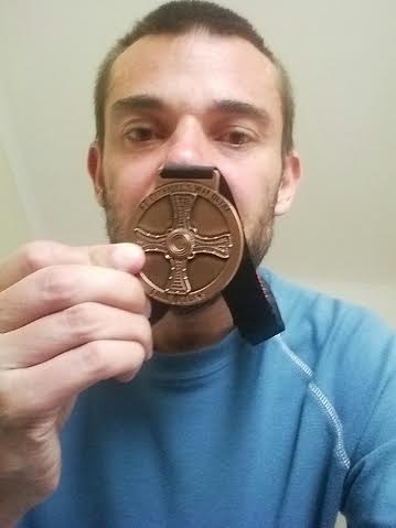 Finisher's medal
