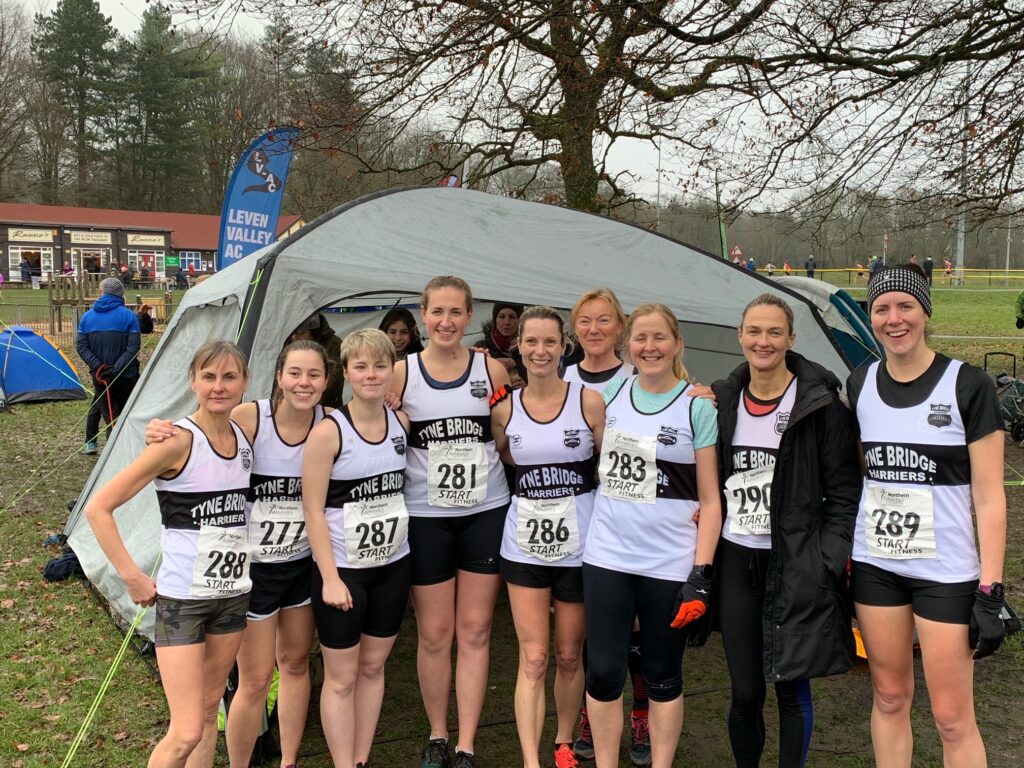 The ladies team at the Northern XC